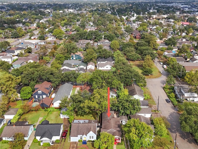 aerial view