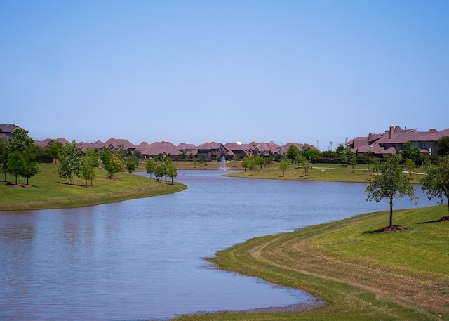 property view of water