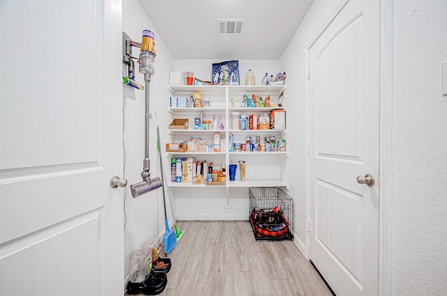 view of pantry