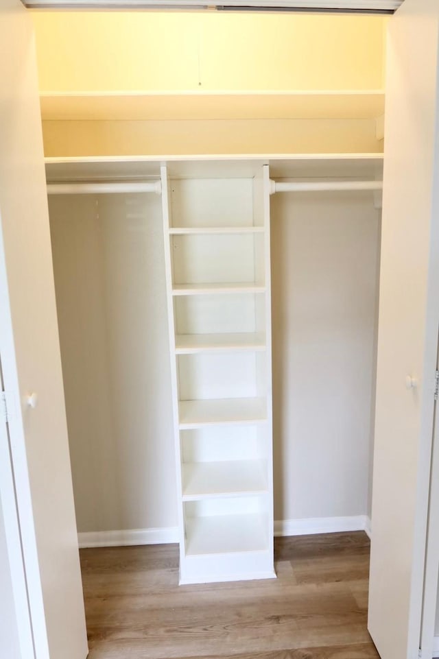 view of closet