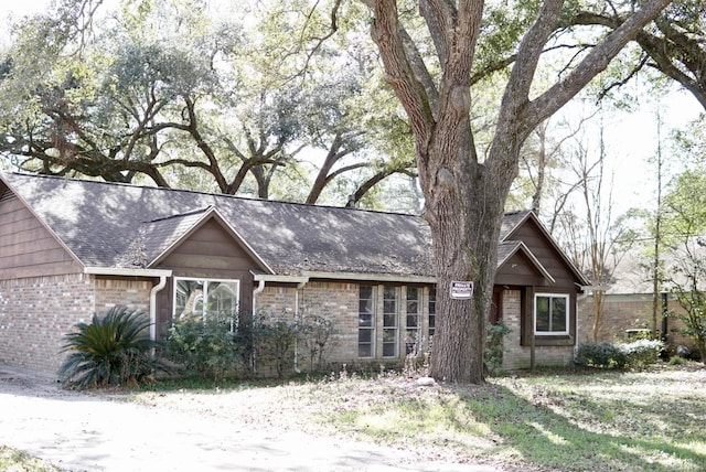 view of ranch-style house