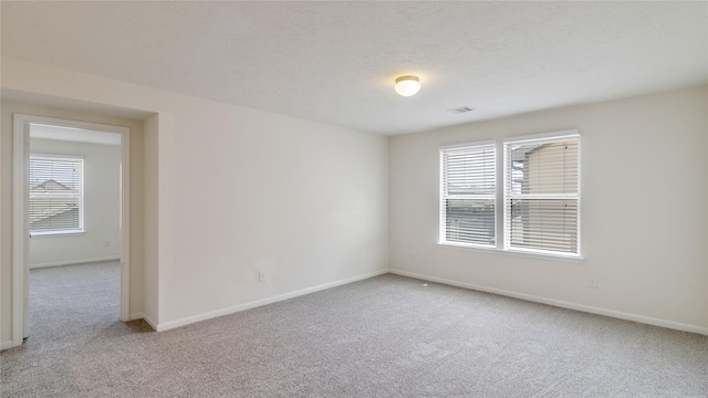 carpeted empty room with plenty of natural light