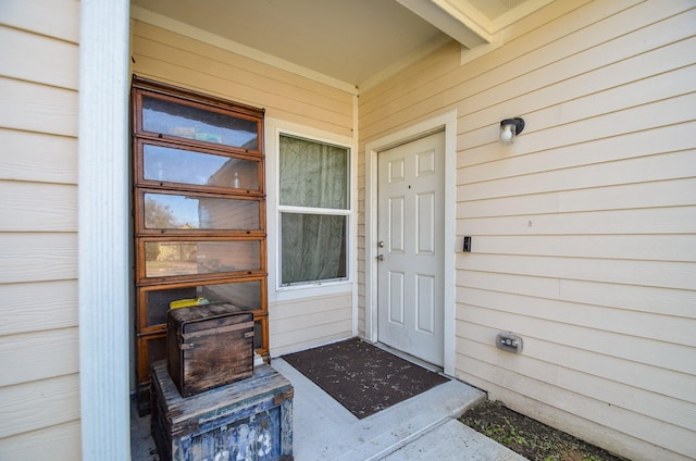 view of property entrance