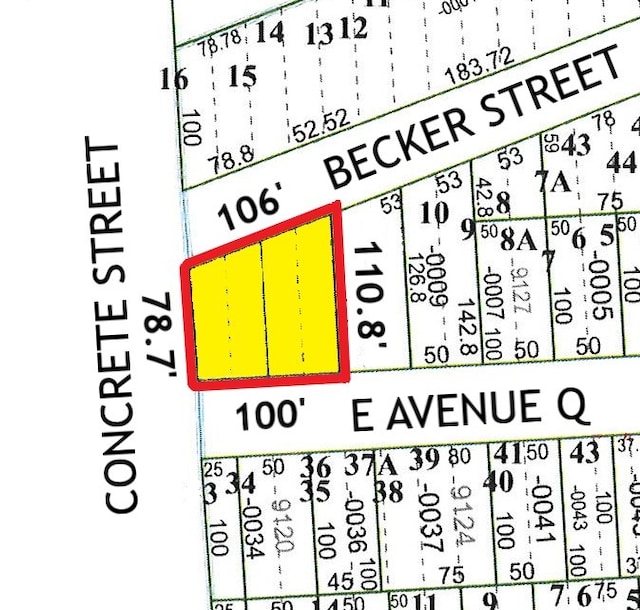 0 E Ave Q St, Houston TX, 77012 land for sale