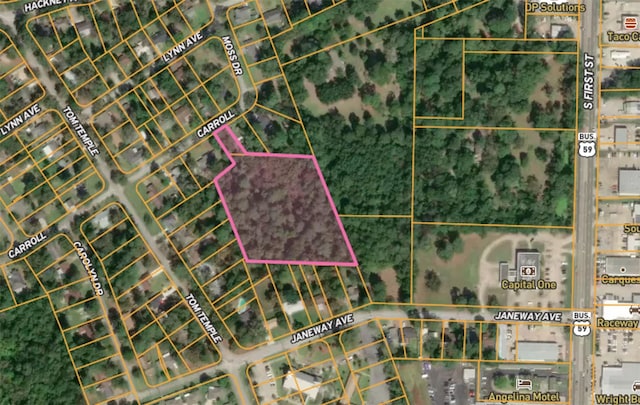 605 Carroll Rd, Lufkin TX, 75901 land for sale