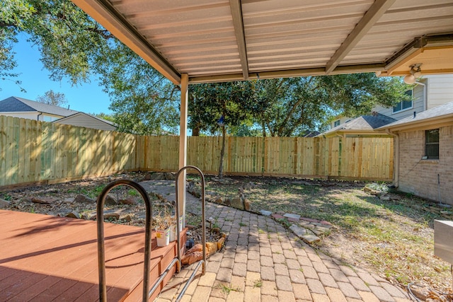 view of patio / terrace