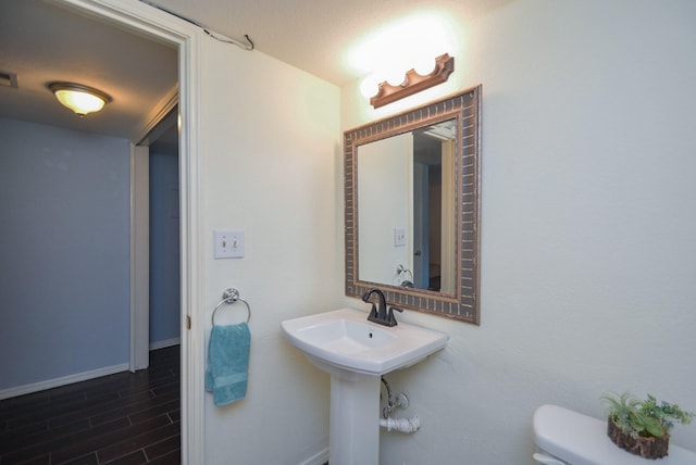 bathroom with toilet