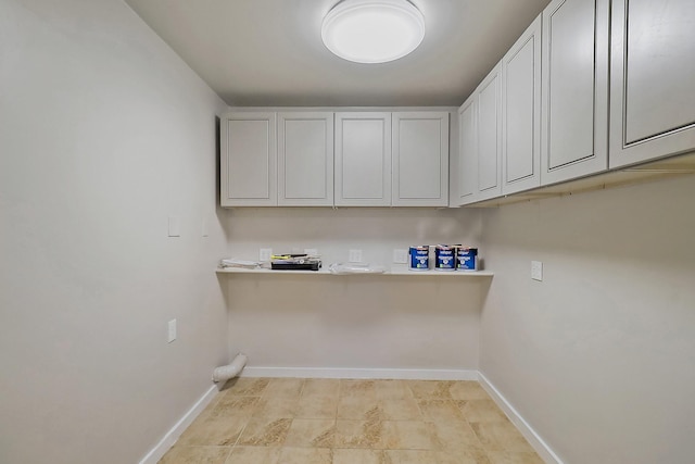 view of laundry room