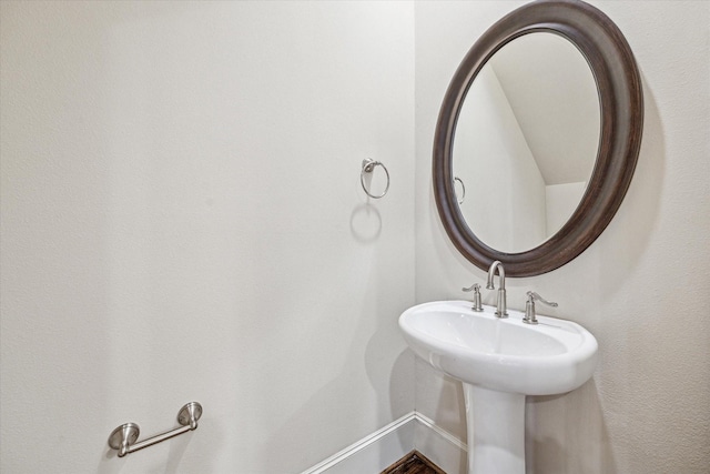 bathroom with sink