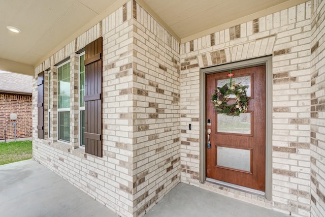 view of entrance to property