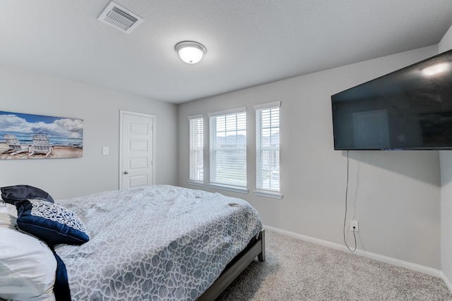 bedroom featuring carpet floors