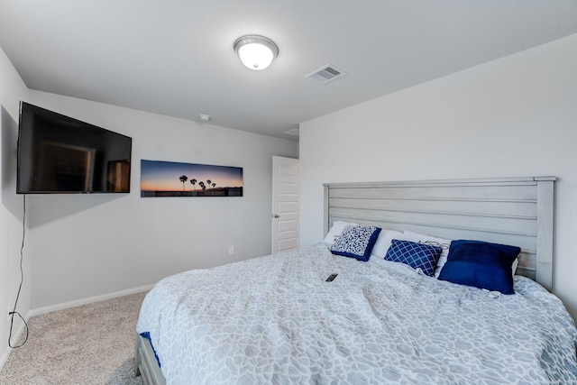 bedroom with carpet flooring