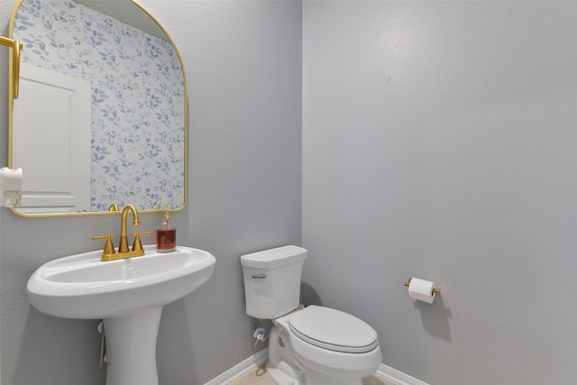 bathroom with toilet