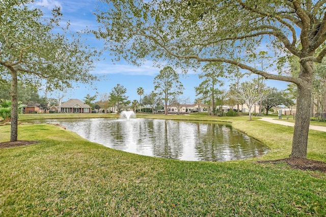 property view of water