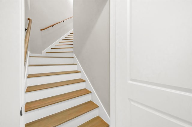 view of staircase