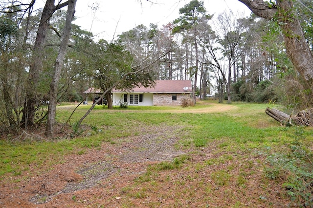 view of yard