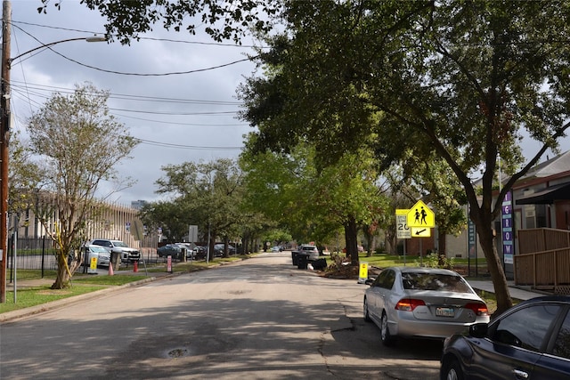 view of street