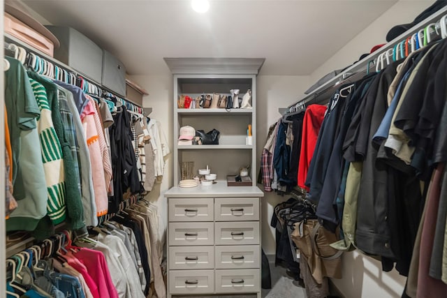 view of spacious closet