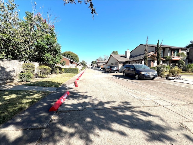 view of street