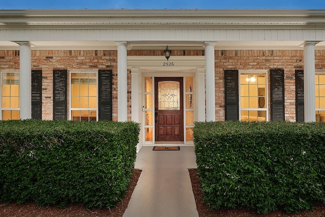 view of property entrance