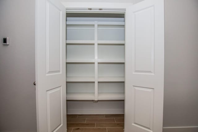 view of closet