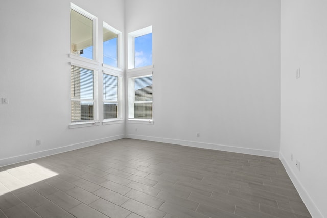 30551 Zoysia Point Ln, Fulshear, TX 77423 - empty room with wood finish floors and baseboards