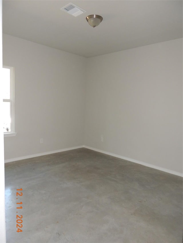 view of unfurnished room