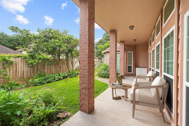 view of patio / terrace