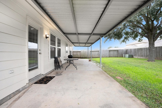 view of patio