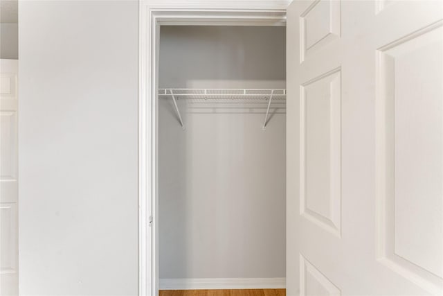 view of closet