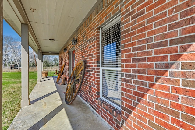 view of patio / terrace featuring a porch