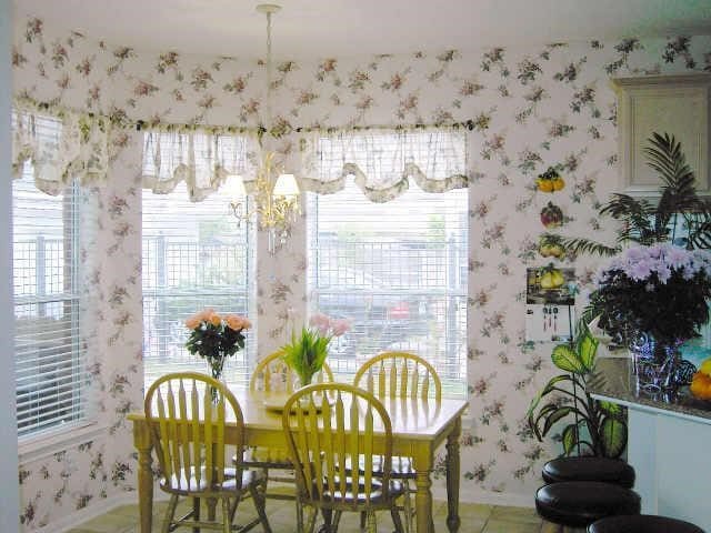 view of dining room