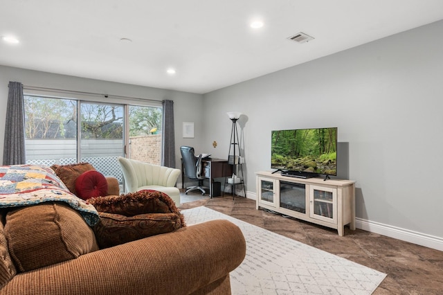 view of living room