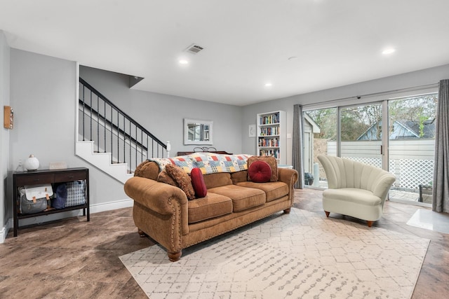 view of living room