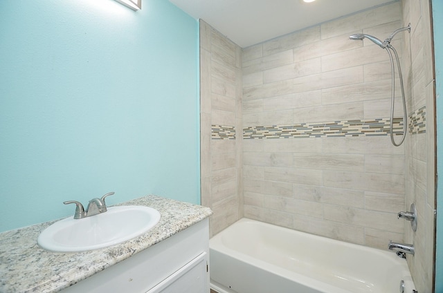 2706 Sledge St, Waller, TX 77484 - full bathroom featuring washtub / shower combination and vanity