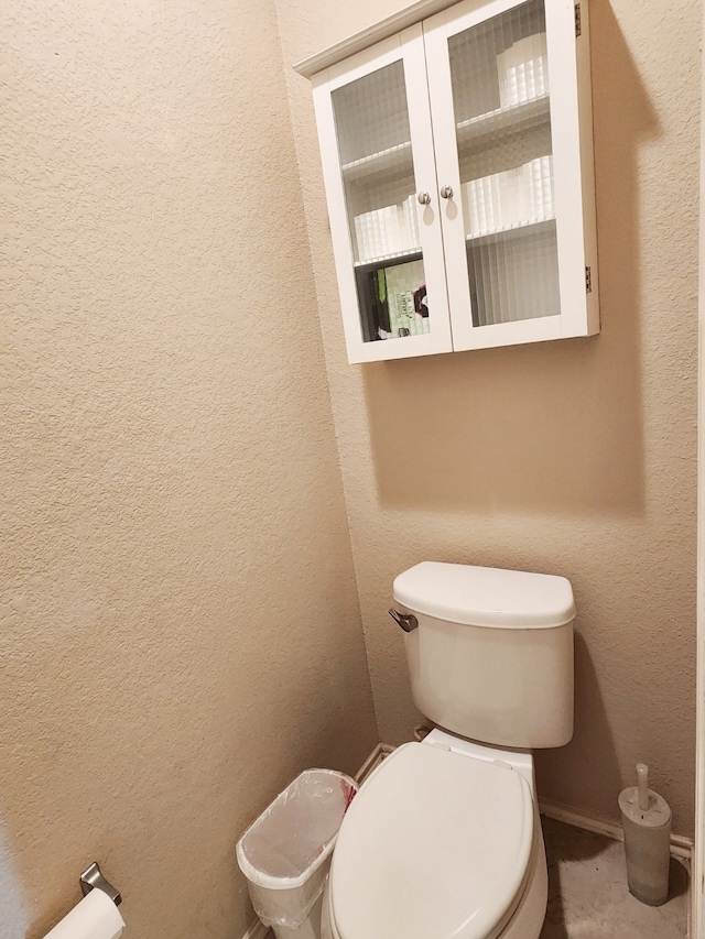 bathroom with toilet