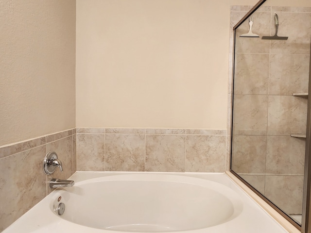 bathroom with a bathing tub