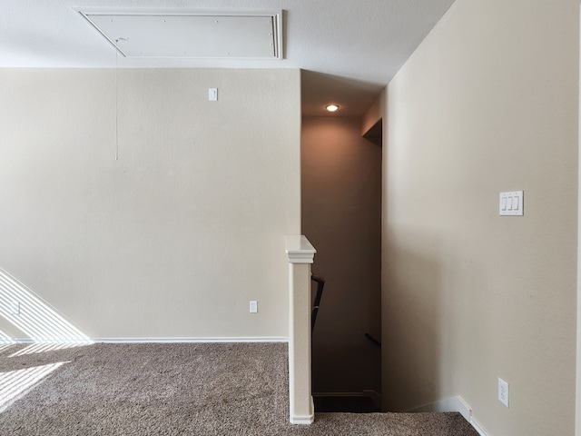 stairs with carpet