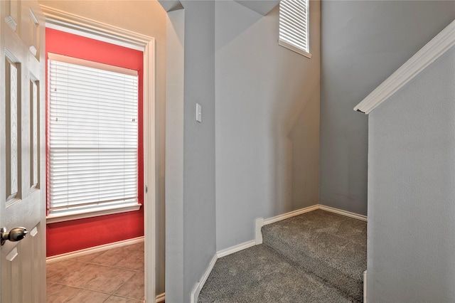 1211 Ennis St, Houston, TX 77003 - staircase with baseboards