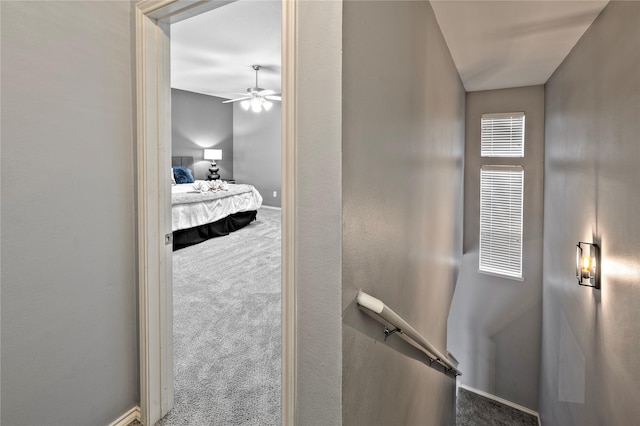 1211 Ennis St, Houston, TX 77003 - bathroom featuring a ceiling fan, baseboards, and ensuite bathroom