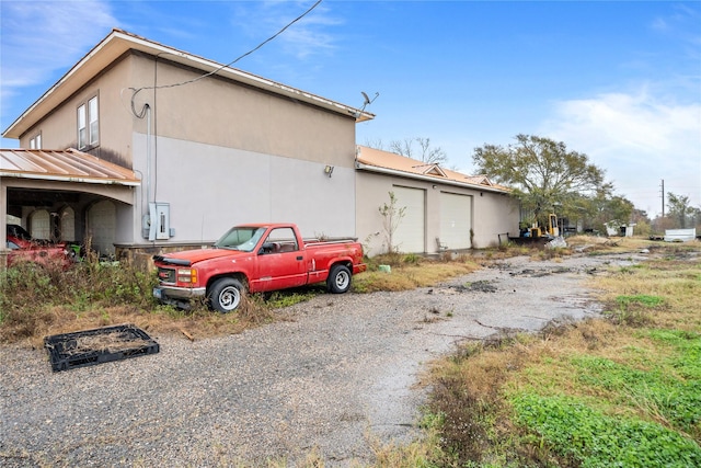 view of side of home