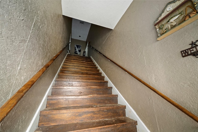 view of stairs