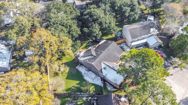 16002 Maple Acres Ct, Houston, TX 77095 - bird's eye view