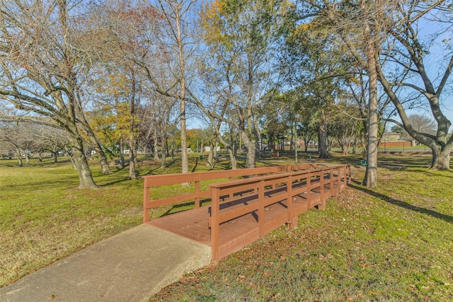 exterior space featuring a yard