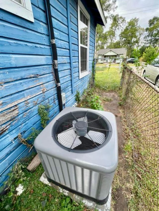 exterior details featuring central air condition unit