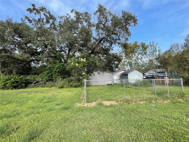 view of yard