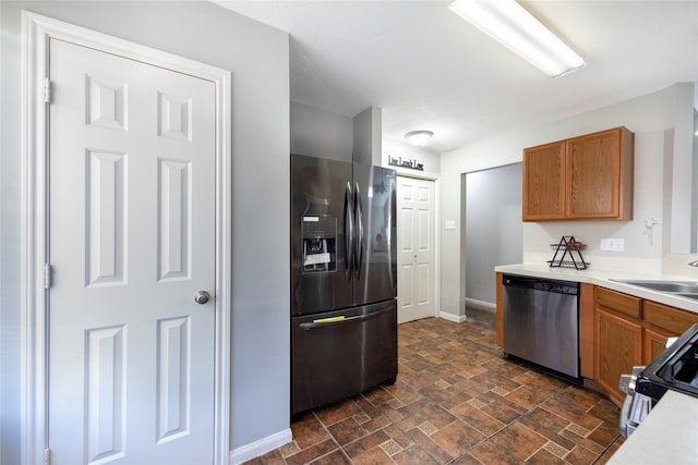 kitchen featuring sink and stainless steel appliances