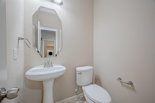 bathroom with toilet