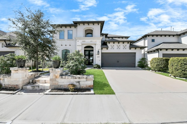 mediterranean / spanish house with french doors