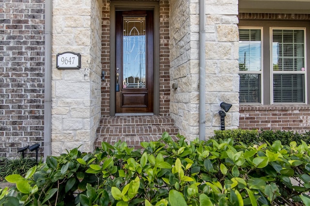 view of entrance to property